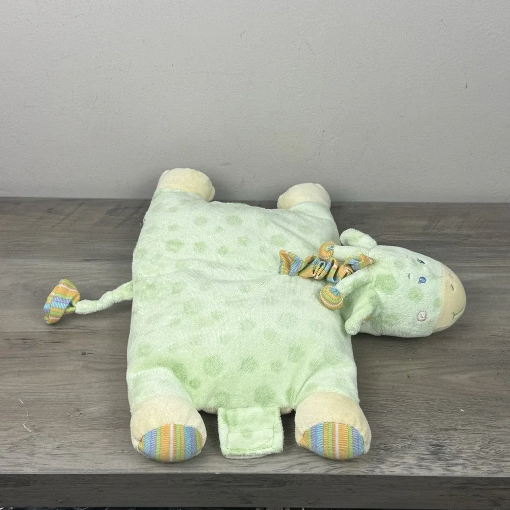 VTG Kellytoy Pillow Chums Green Pastel Giraffe Plush Stuffed Animal Rare 2013